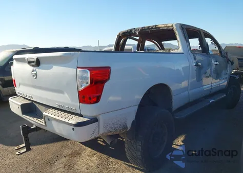 2019 Nissan Titan Xd Sv Diesel from USA, damaged, VIN 1N6BA1F48KN510427